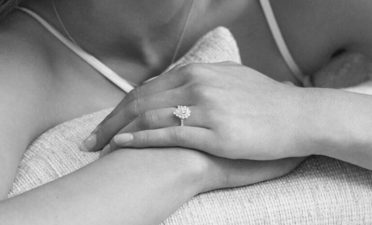 The Halo Effect: How Diamond Halo Engagement Rings Maximize Sparkle and Presence?
